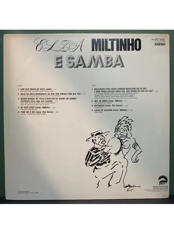 Elza, Miltinho – Elza, Miltinho E Samba