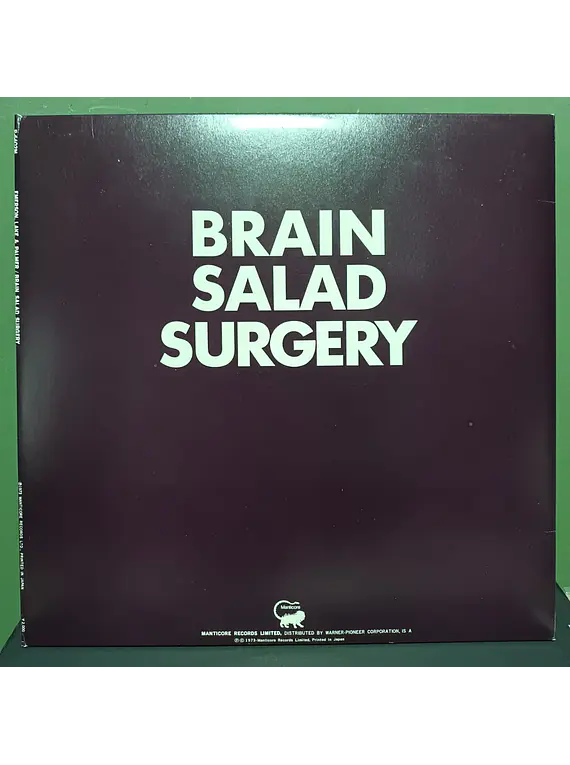 Emerson, Lake & Palmer – Brain Salad Surgery (Ed. Japón)