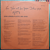 John Lennon – Plastic Ono Band (Ed. Japón)