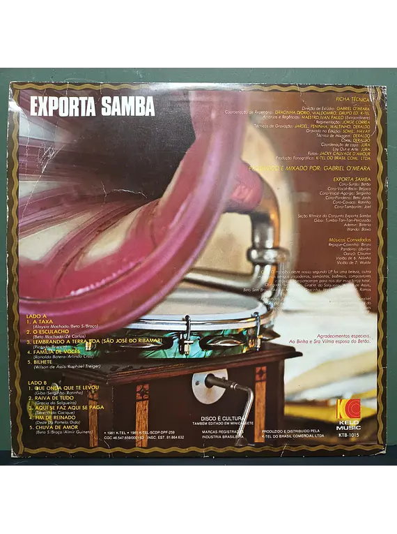 Exporta Samba – Gabinete do Partido Alto