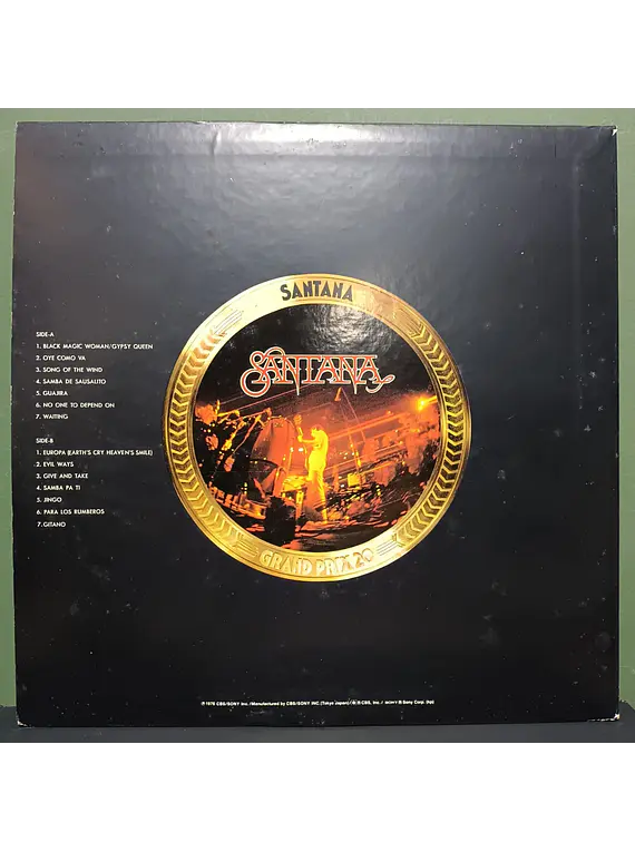 Santana – Grand Prix 20 (Ed. Japón)