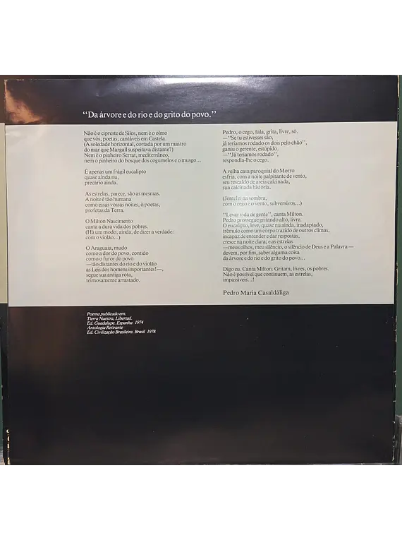 Milton Nascimento – Sentinela