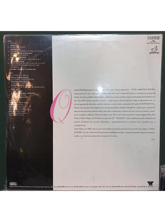 Elis Regina – 1962: A Estrela Brilha - Segundo LP De Elis Regina