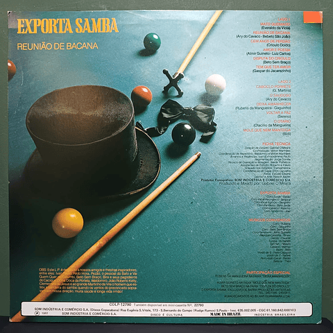 Exporta Samba – Reunião De Bacana