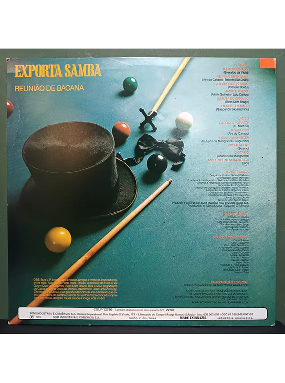 Exporta Samba – Reunião De Bacana