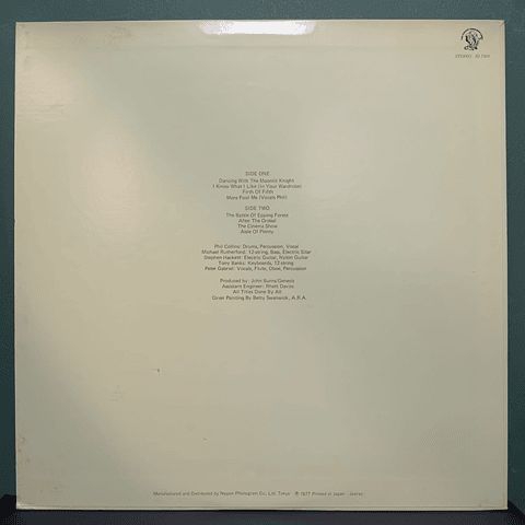 Genesis – Selling England By The Pound (Ed. Japón)