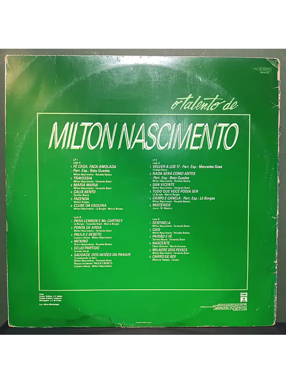 Milton Nascimento – O Talento De Milton Nascimento