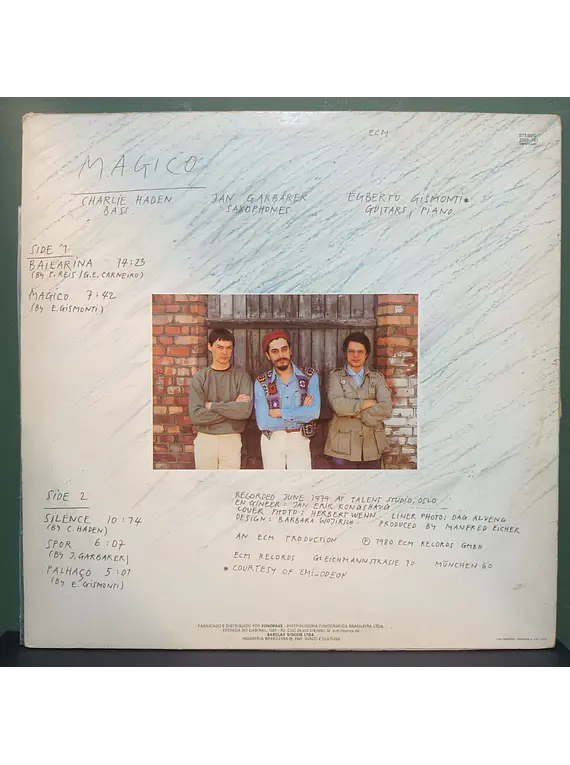 Charlie Haden, Jan Garbarek, Egberto Gismonti – Magico