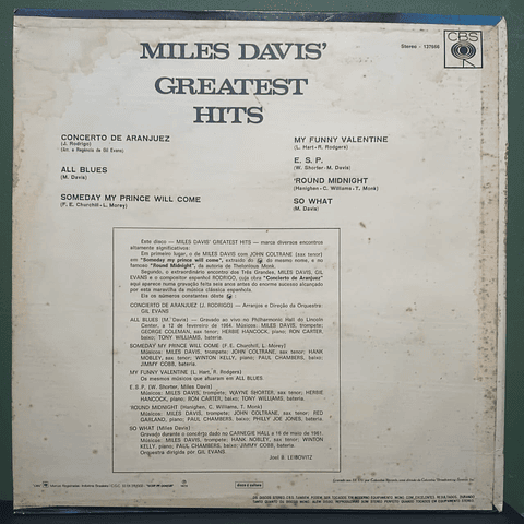 Miles Davis – Miles Davis' Greatest Hits