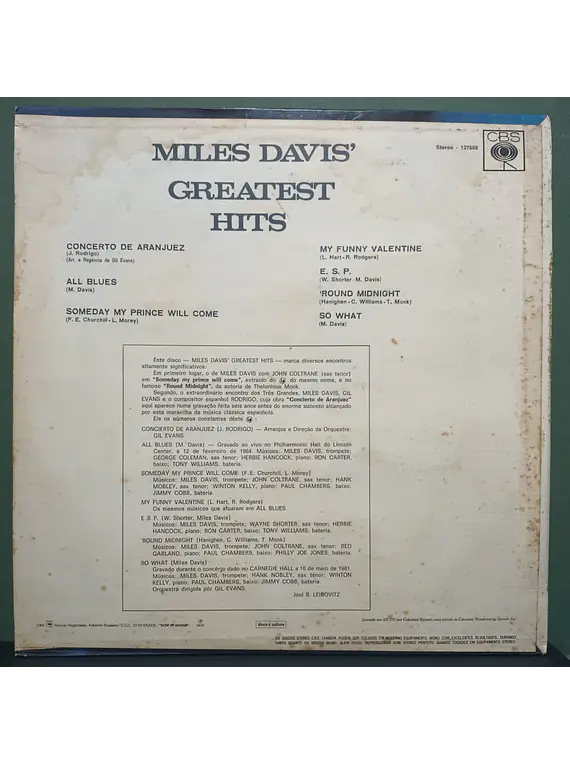 Miles Davis – Miles Davis' Greatest Hits