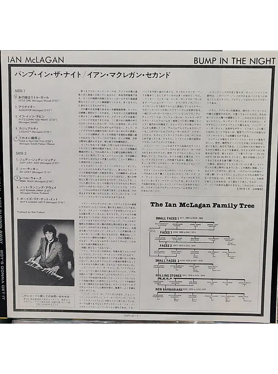 Ian McLagan – Bump In The Night