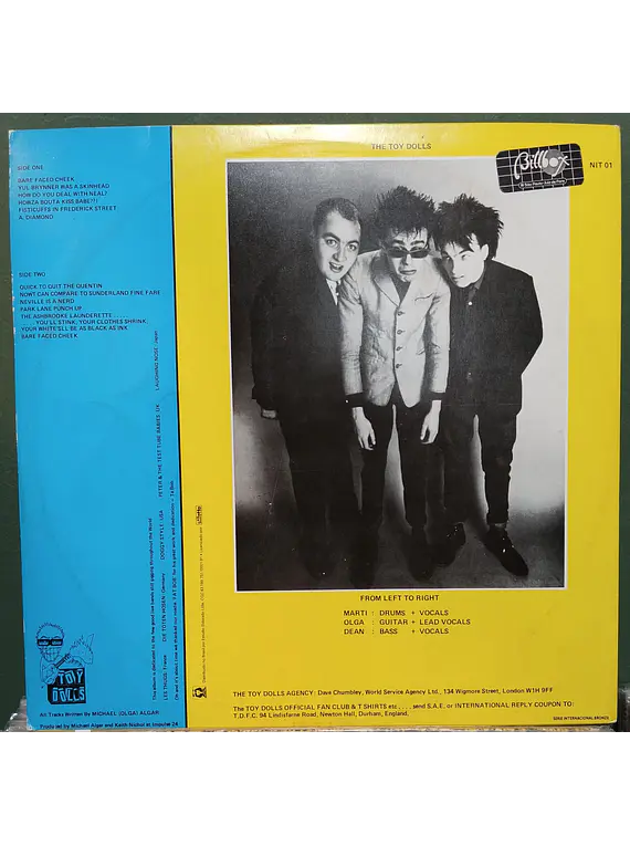 Toy Dolls – Bare Faced Cheek