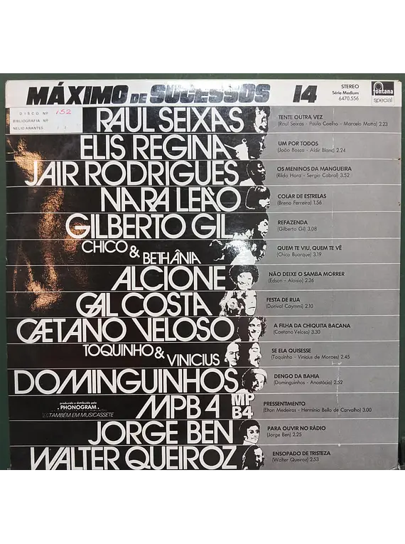 Various – Máximo De Sucessos 14