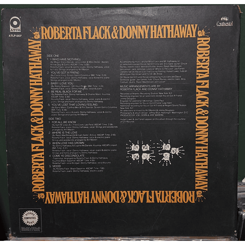Roberta Flack & Donny Hathaway – Roberta Flack & Donny Hathaway