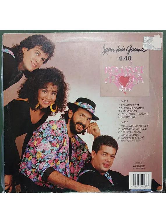 Juan Luis Guerra 4.40 – Romance Rosa (orig BR '92)
