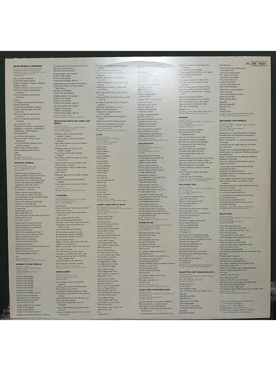 John Lennon – The John Lennon Collection