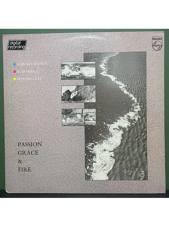 John McLaughlin - Al Di Meola - Paco De Lucía – Passion, Grace & Fire