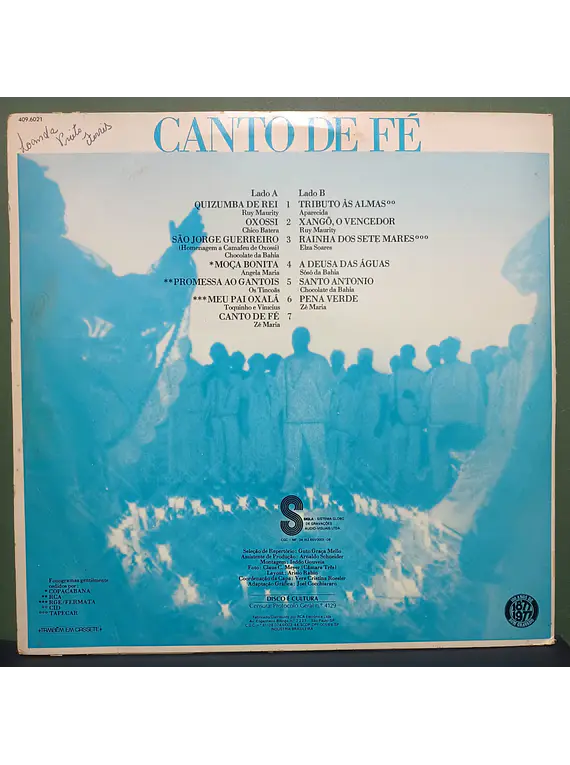 Various – Canto De Fé (religioso)