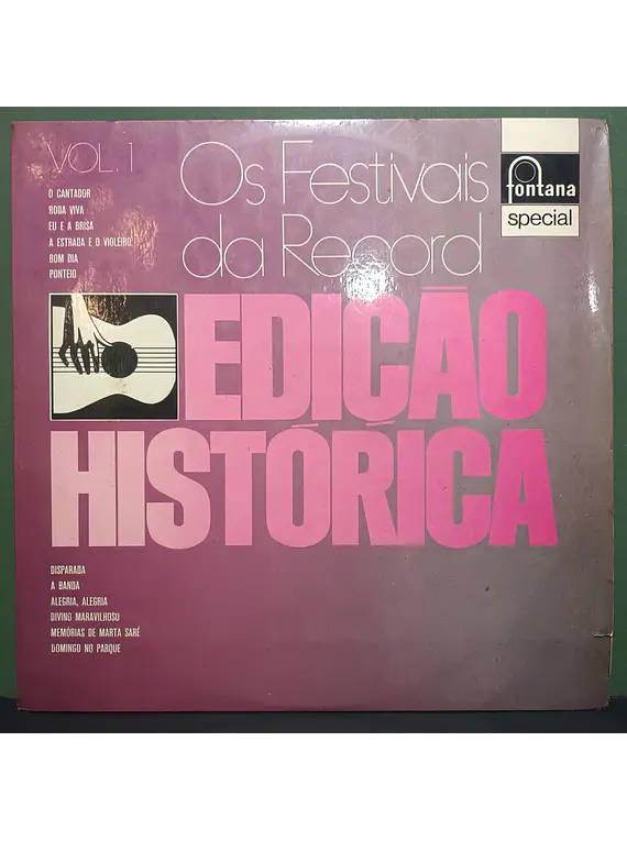 Os Festivais Da Record- Vol. 1