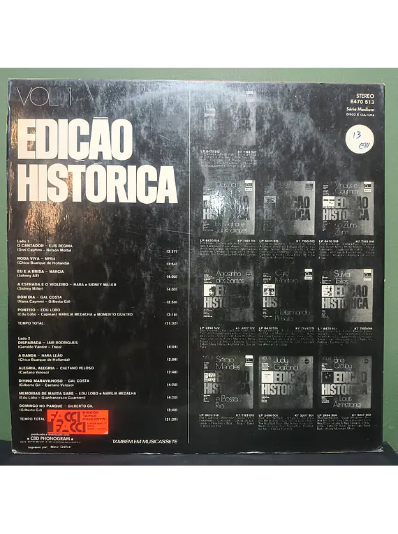 Os Festivais Da Record- Vol. 1