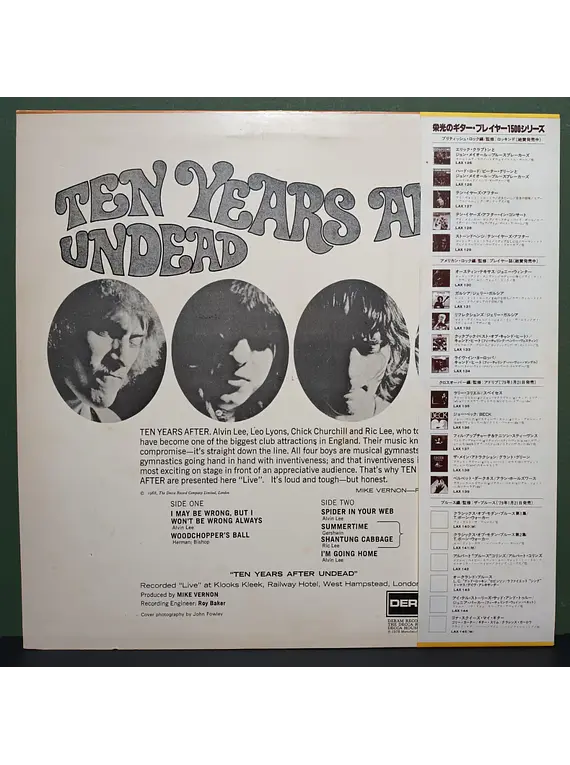 Ten Years After – Undead (Ed. Japón)