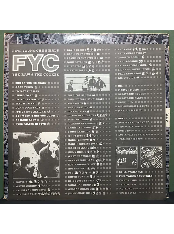 Fine Young Cannibals – The Raw & The Cooked