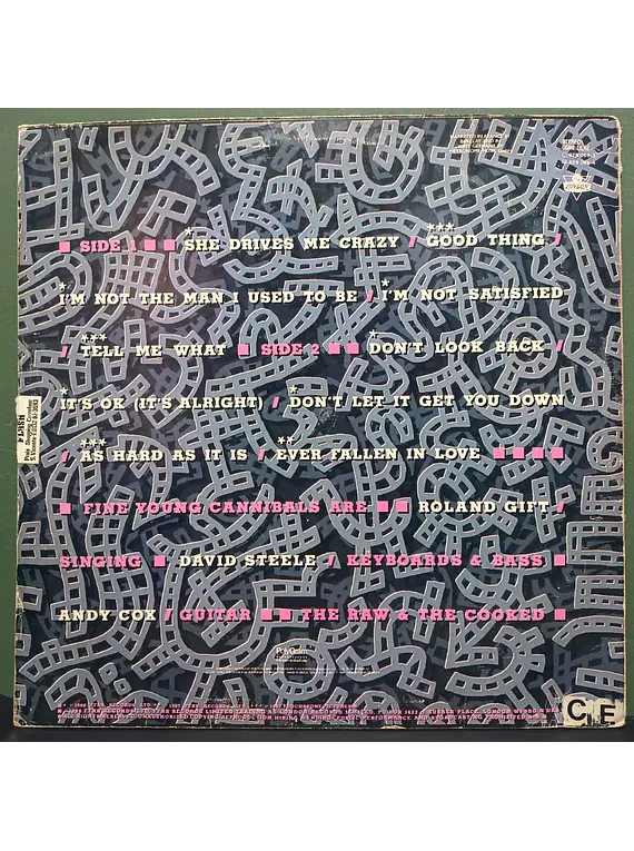 Fine Young Cannibals – The Raw & The Cooked