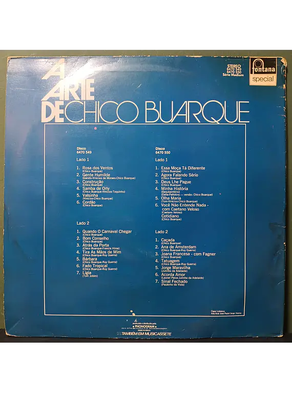 Chico Buarque – A Arte De Chico Buarque