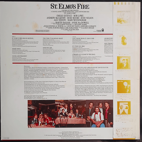 St. Elmo's Fire - Original Motion Picture Soundtrack (Ed. Japón)
