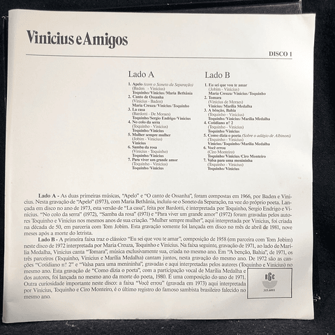 Vinicius De Moraes – 10 Anos Sem Vinicius