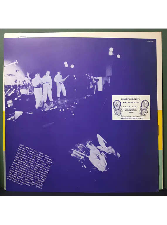 Devo – Duty Now For The Future (Ed. Japón)