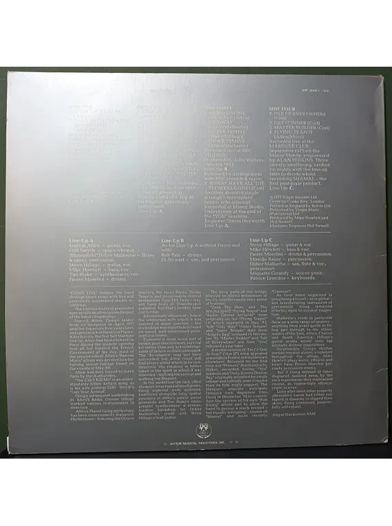 Gong – Live etc. (Ed. Japón)