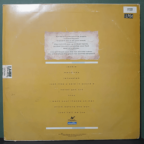 Sinéad O'Connor – The Lion And The Cobra