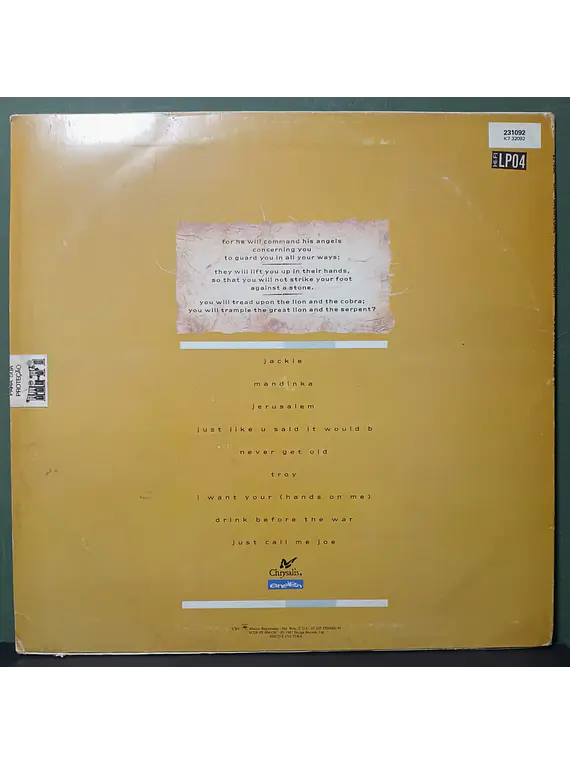 Sinéad O'Connor – The Lion And The Cobra