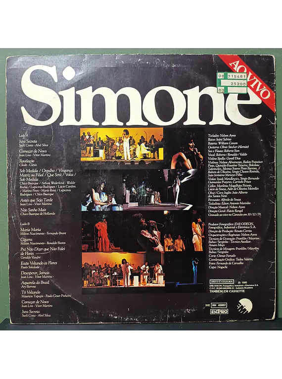 Simone (3) – Simone Ao Vivo (Show Gravado no Canecão em 30-12-79)
