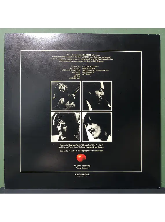 Beatles, The  – Let It Be (Ed. Japón)