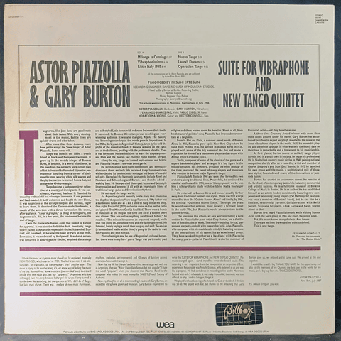 Piazzolla & Gary Burton – The New Tango