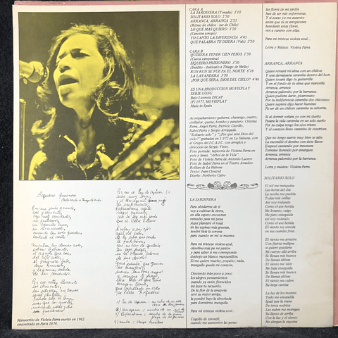 Isabel Parra – Cantos De Violeta