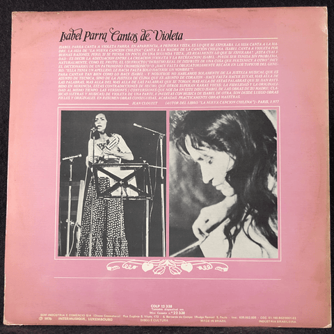 Isabel Parra – Cantos De Violeta