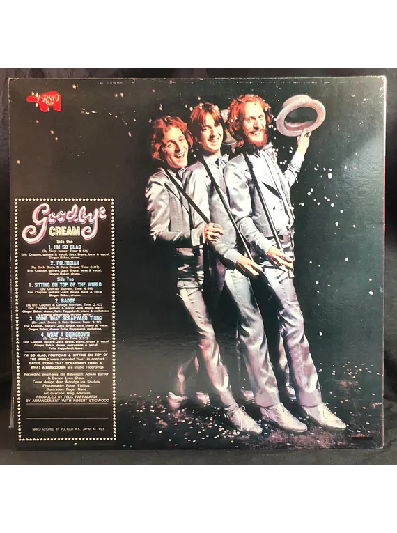 Cream (Clapton) – Goodbye (Ed. Japón)
