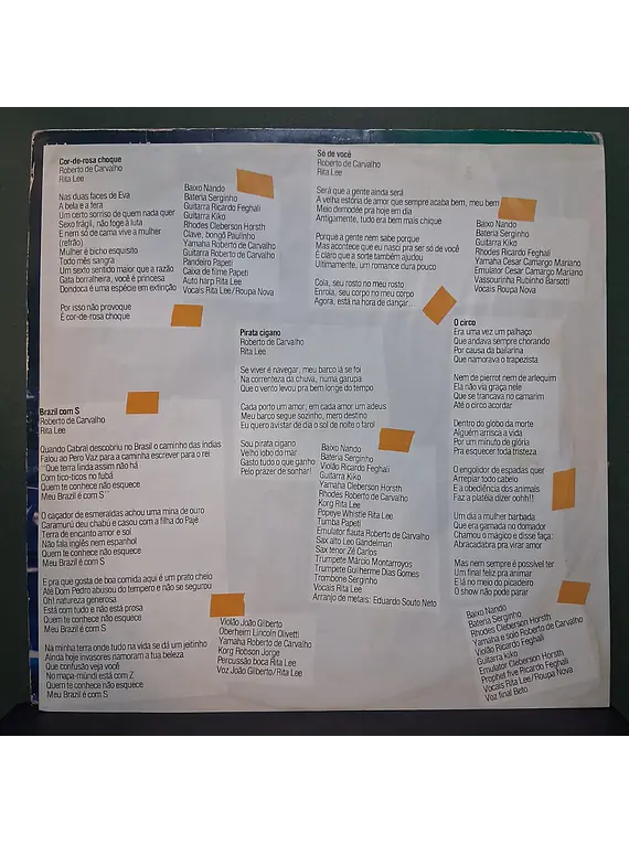 Rita Lee & Roberto De Carvalho – Rita Lee - Roberto De Carvalho