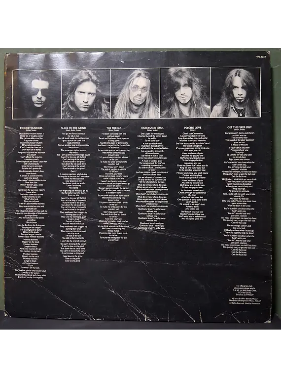 Skid Row – Slave To The Grind