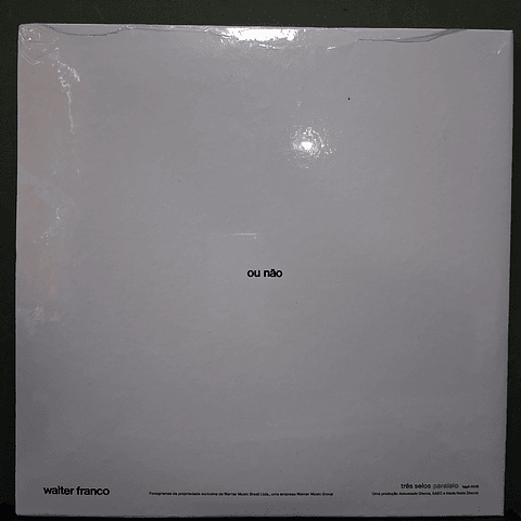 Walter Franco – Ou Não