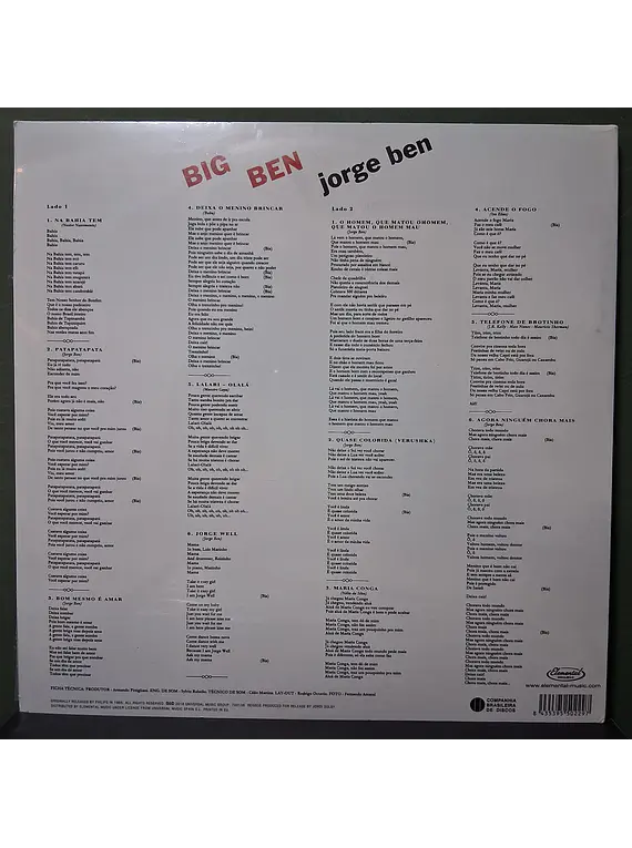 Jorge Ben – Big Ben