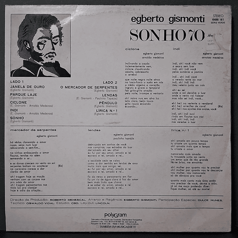 Egberto Gismonti – Sonho 70