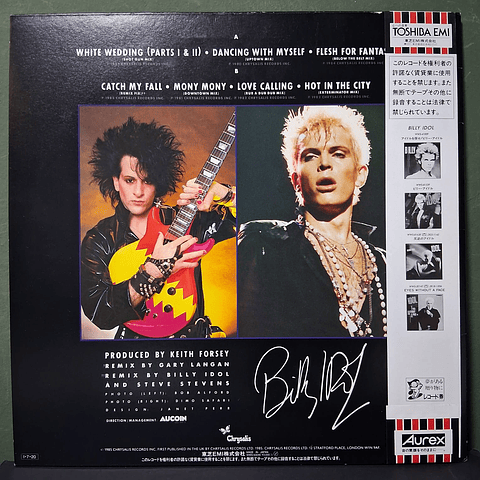 Billy Idol – Vital Idol (Ed, Japón)