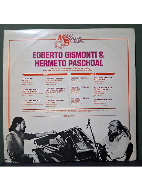 Egberto Gismonti & Hermeto Paschoal– História Da Música Popular Brasileira