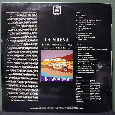 Guanijay, Los, Sindo Saavedra – La Sirena