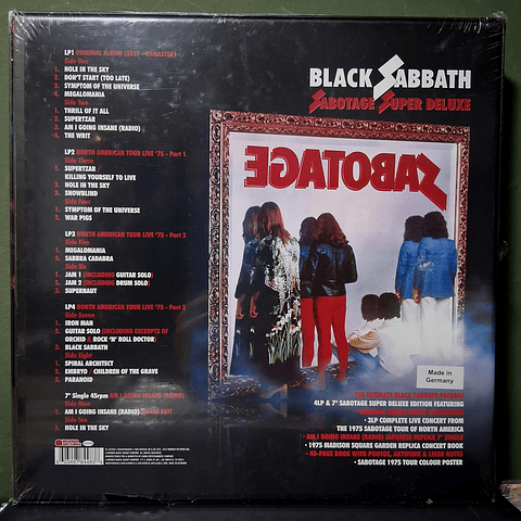 Black Sabbath – Sabotage Super Deluxe