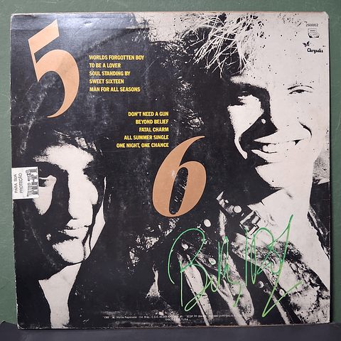 Billy Idol – Whiplash Smile